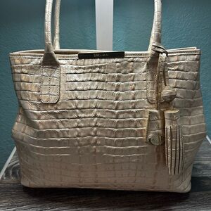 Brahmin Anytime Tote VGC in Shimmer LaScala